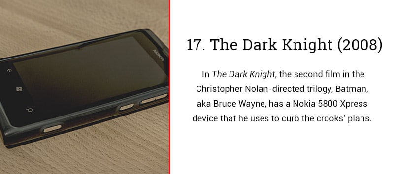 the dark knight cell phone