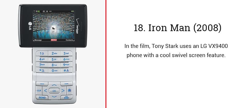 iron man cell phone