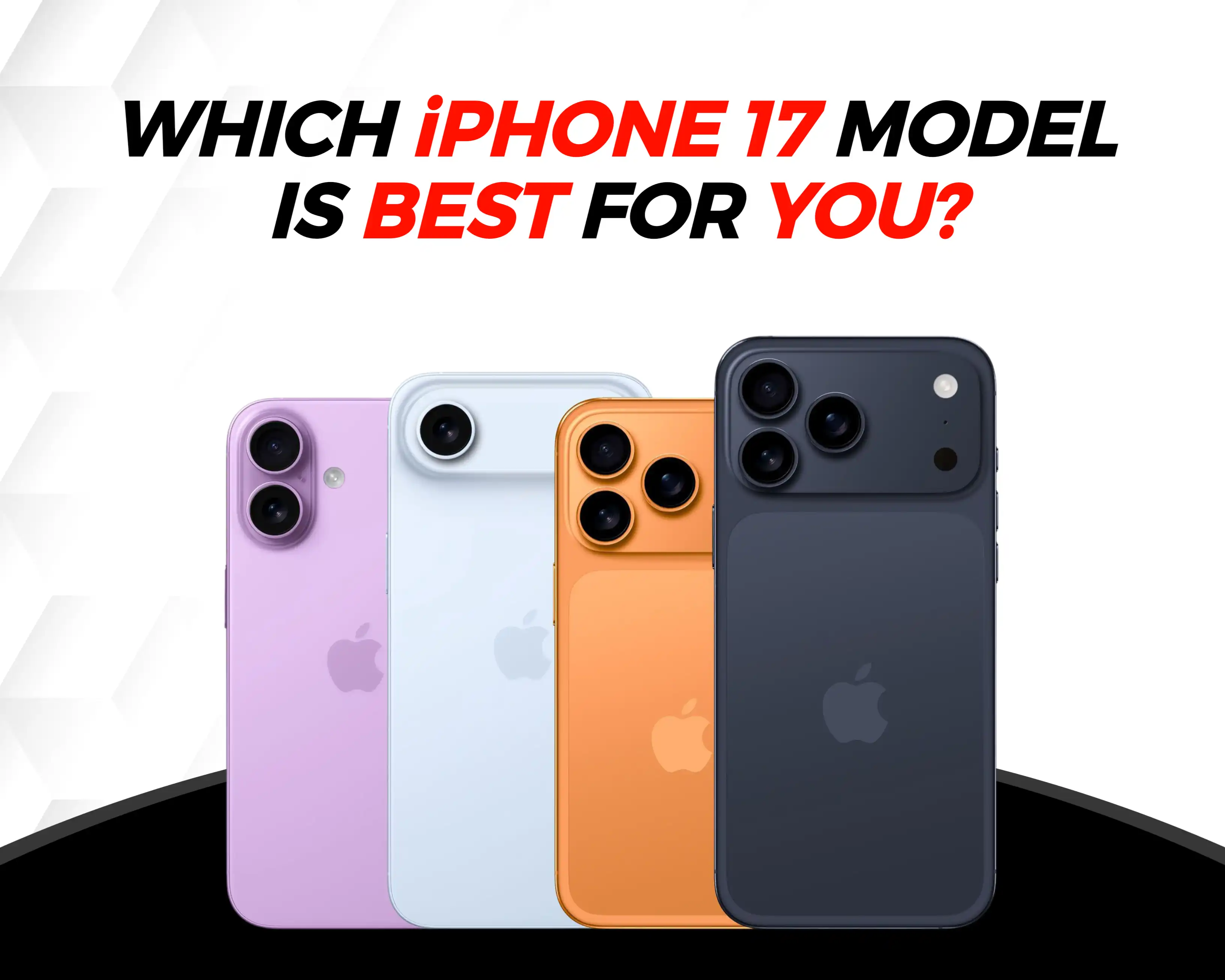 best iPhone 17 for you