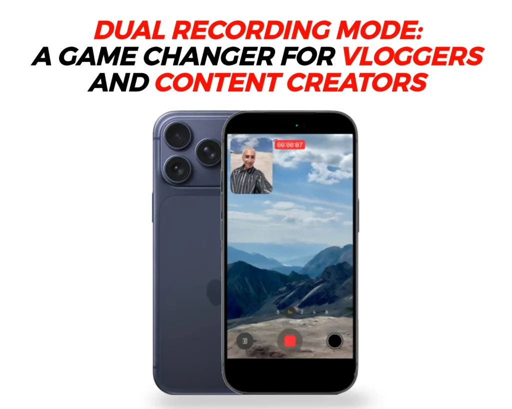 iPhone 17 dual capture