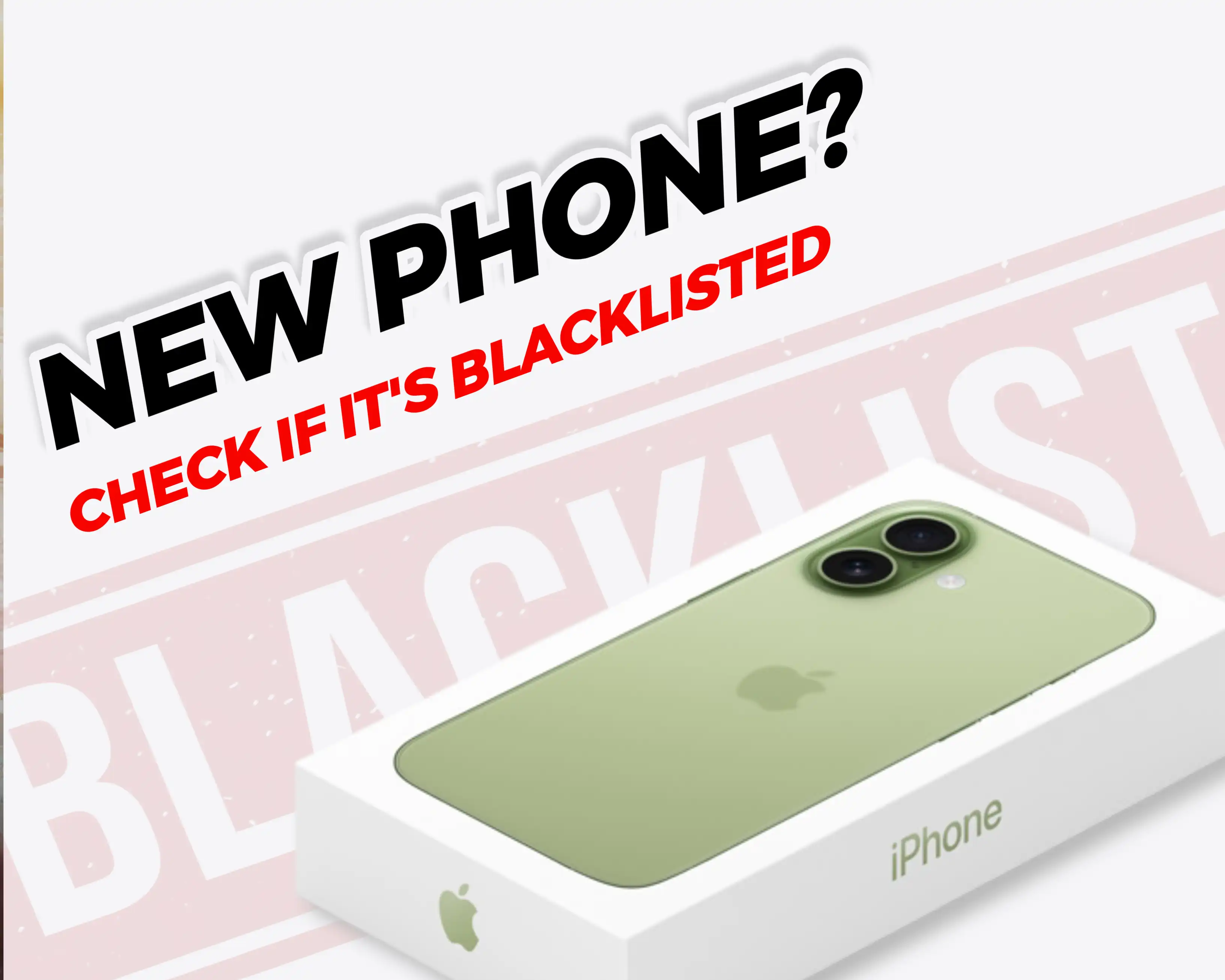 check if phone is blacklisted