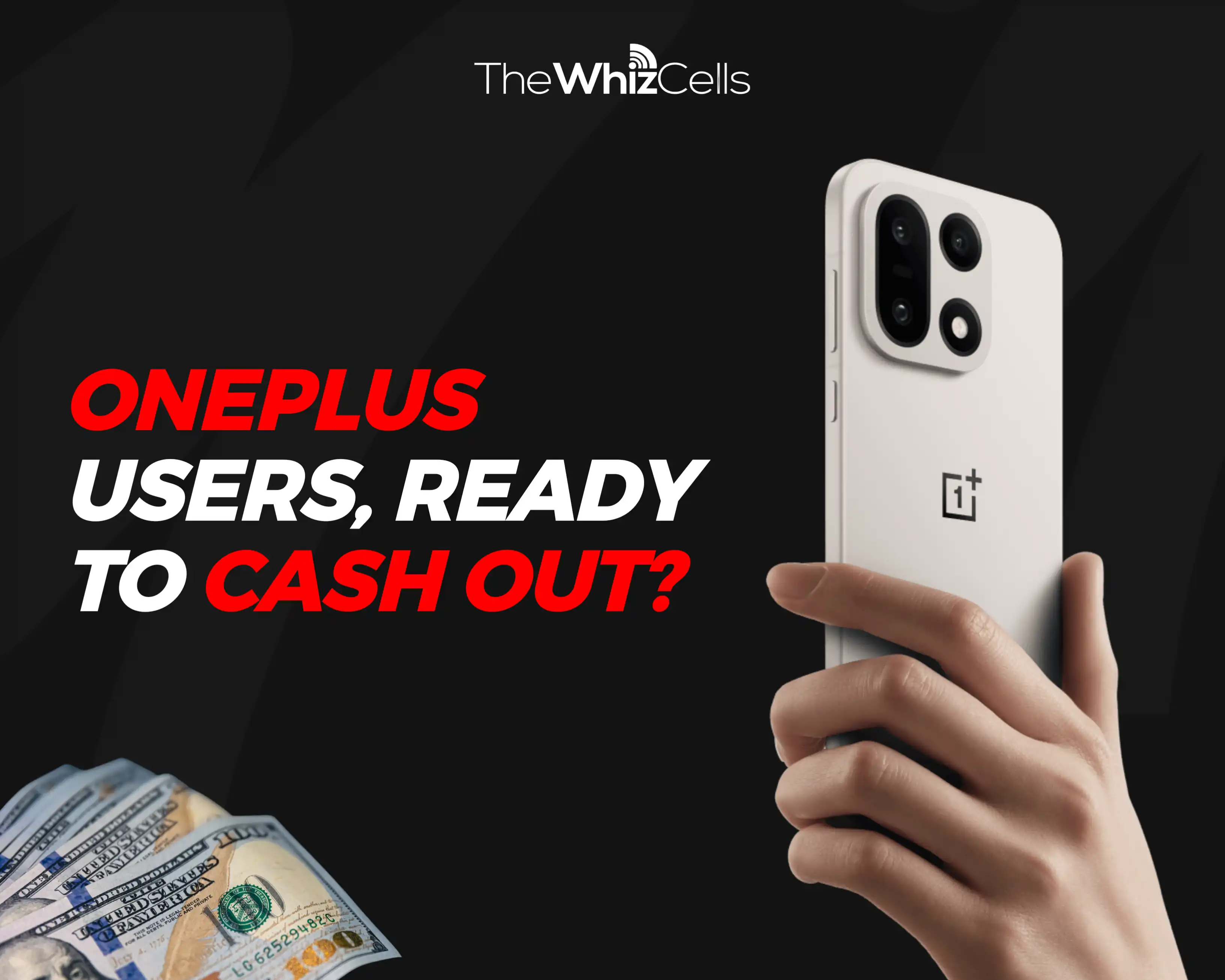 Image showing oneplus users, ready to cash out??