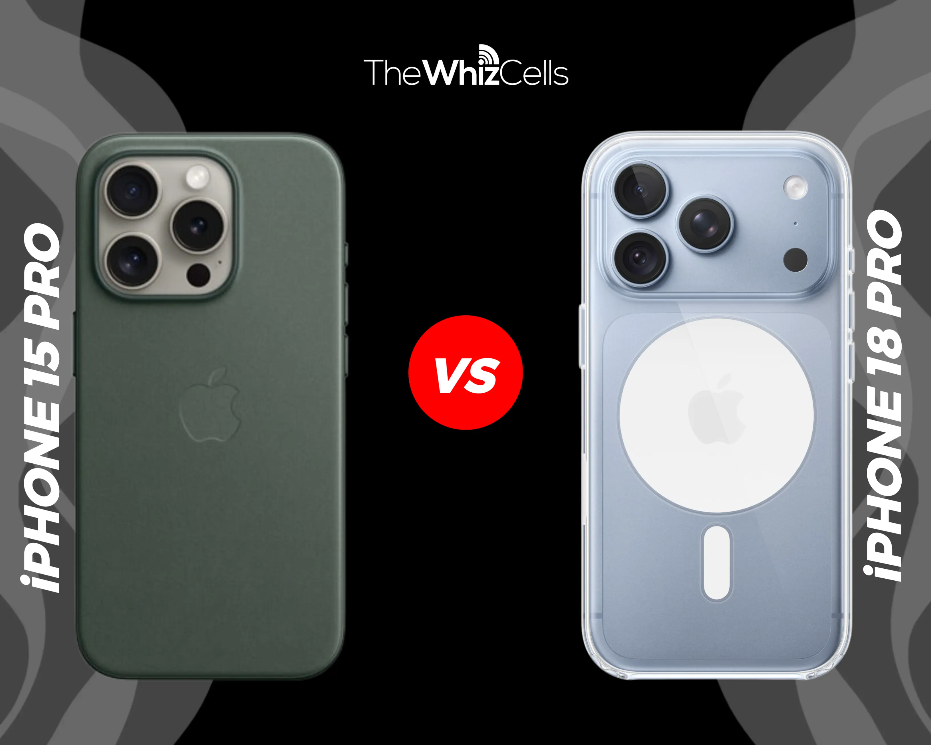 image showing iphone 15 pro vs iphone 18 pro