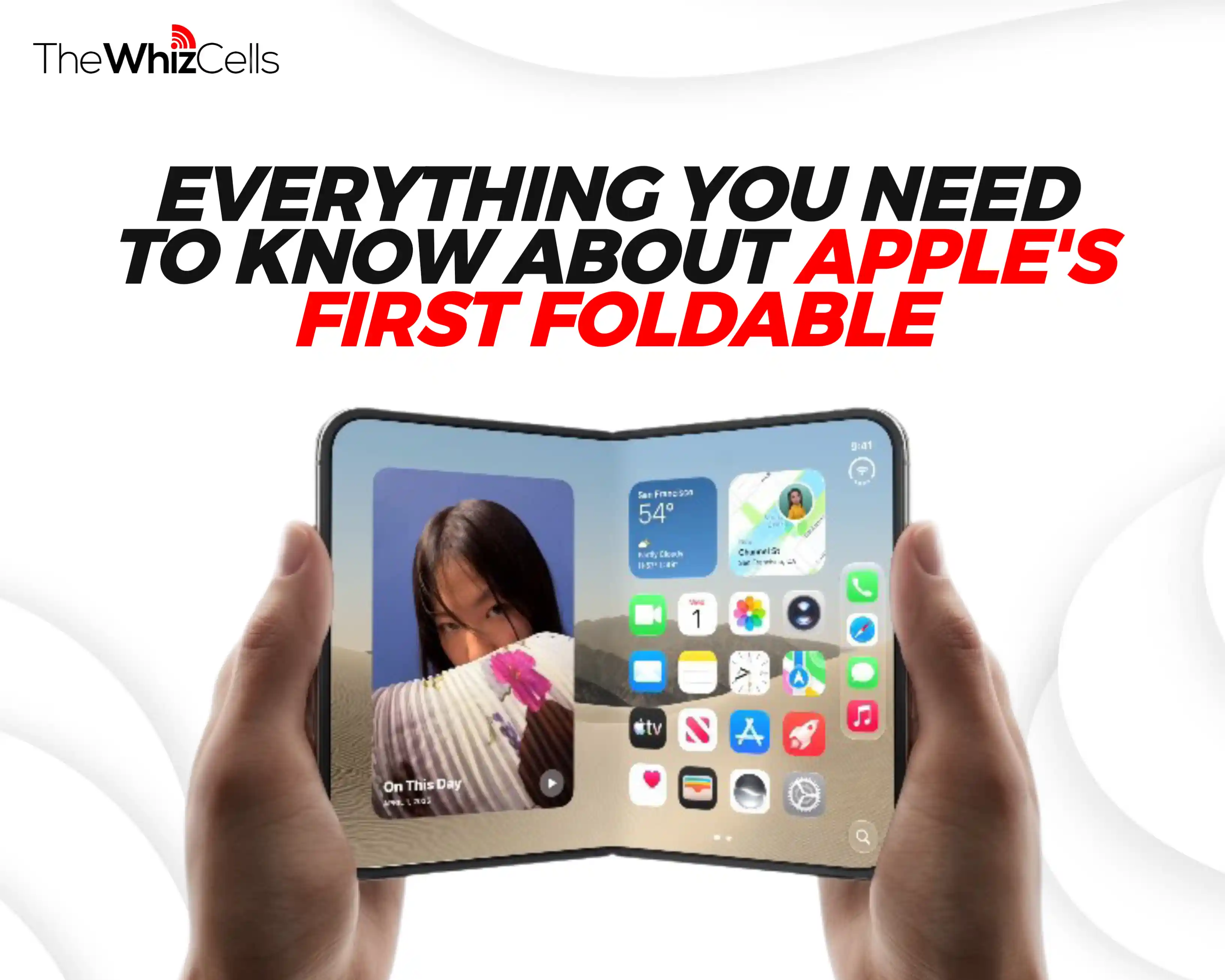 Image showing everything you need to know about apple's first foldable